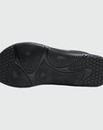 Aero N2 - black wide toe box barefoot for men women shown from the bottom