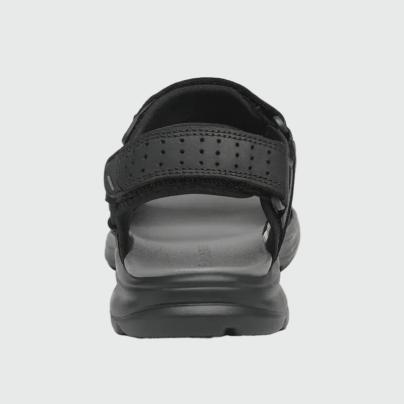 Dannto Trekport F5 - Men's Hiking Sandals black shown from the back