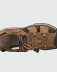 Dannto Trekport S3 - Men's Hiking Sandals taupe shown from the top