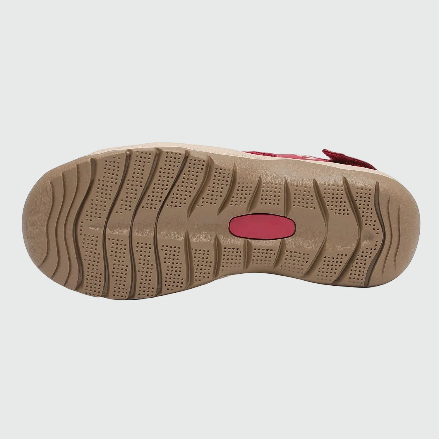 Dannto Trailport N2 - Women's Hiking Sandals red shown from the bottom