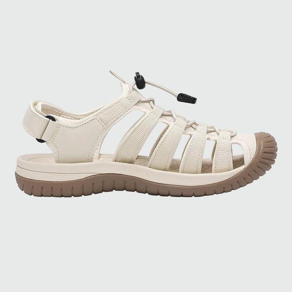 Dannto Trailport H3 - Women's Hiking Sandals beige shown from the side