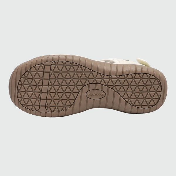 Dannto Trailport H3 - Women's Hiking Sandals beige shown from the bottom