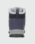 Dannto men‘s blue winter snow Boots shown from the back