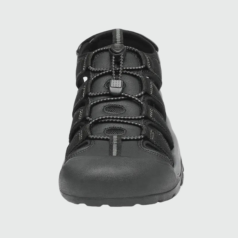 Dannto Trekport N2 - Men's Hiking Sandals black shown from the front
