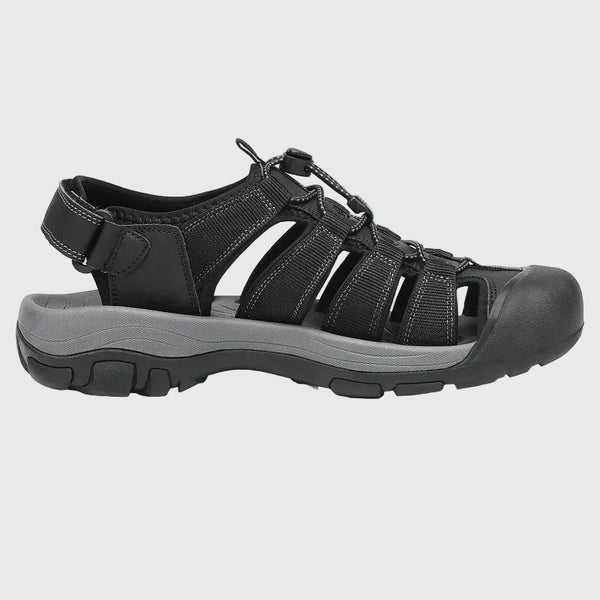 Dannto Trekport N2 - Men's Hiking Sandals black shown from the side